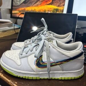 Multicolored Nike Air Force Ones Size 5.5 Kids